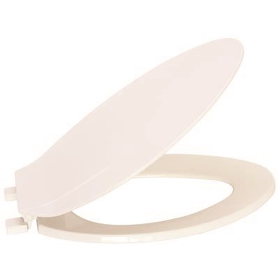 TAPA INODORO ELONGADA PLASTICA BLANCA