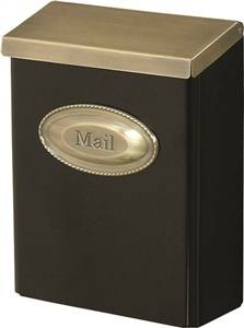 BUZON PARED C/CERRADURA BRONZE